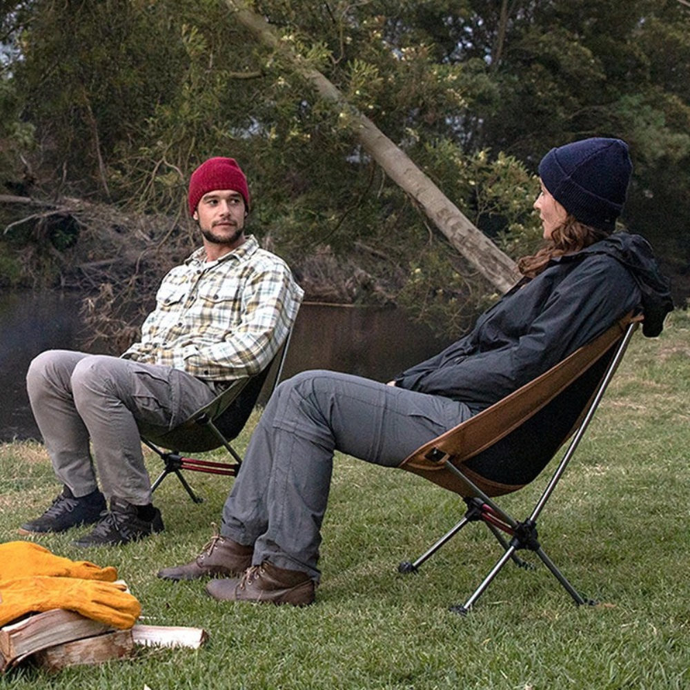 Compact and Portable Folding Camping Chair Seat