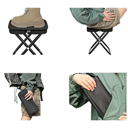 Ultralight Folding Camping Chair Portable Multi Purpose