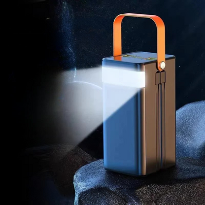 120 W Power Bank 160000 mAh with Built In Cable for Camping