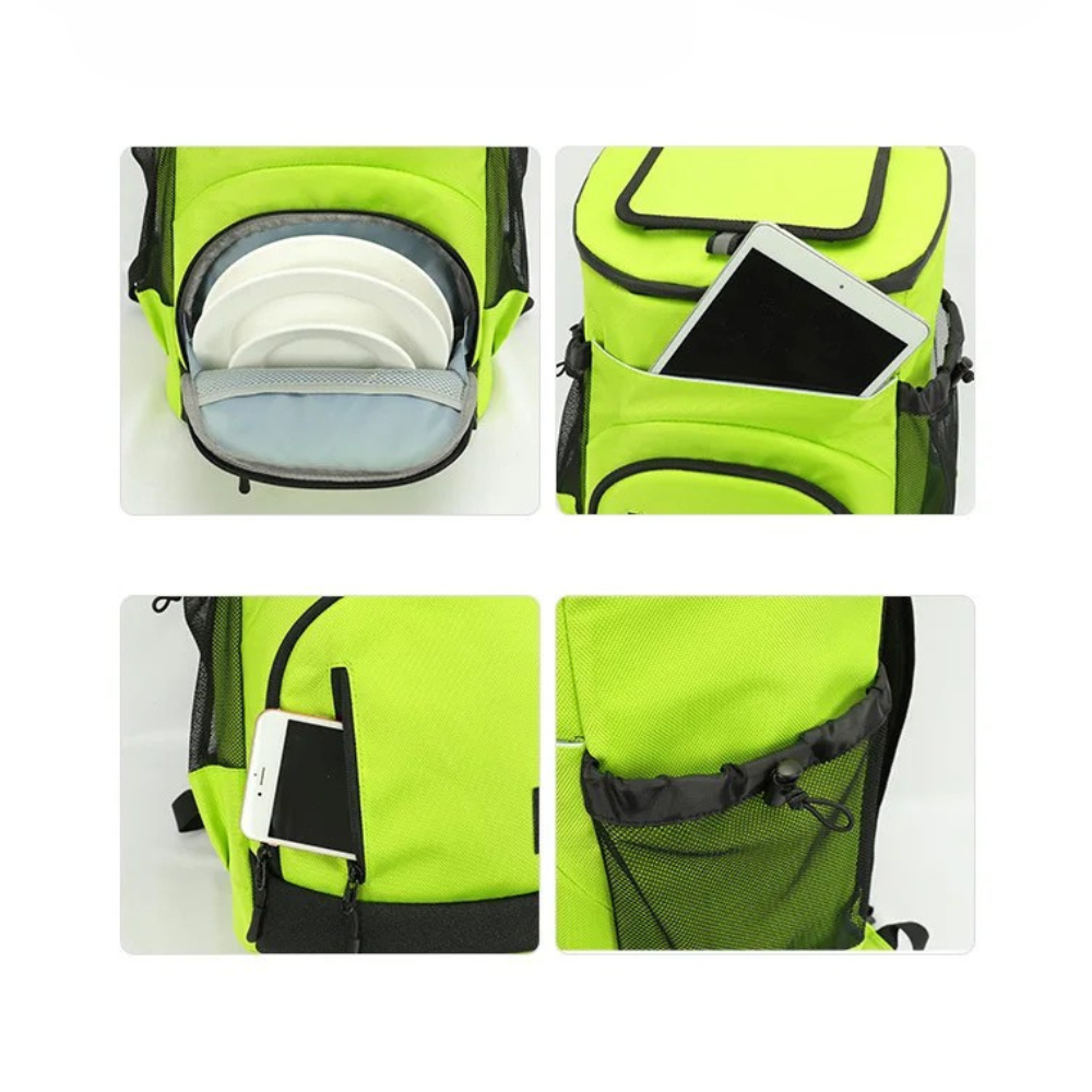 33 L Insulated Cooler Backpack Soft 36 Can Capacity