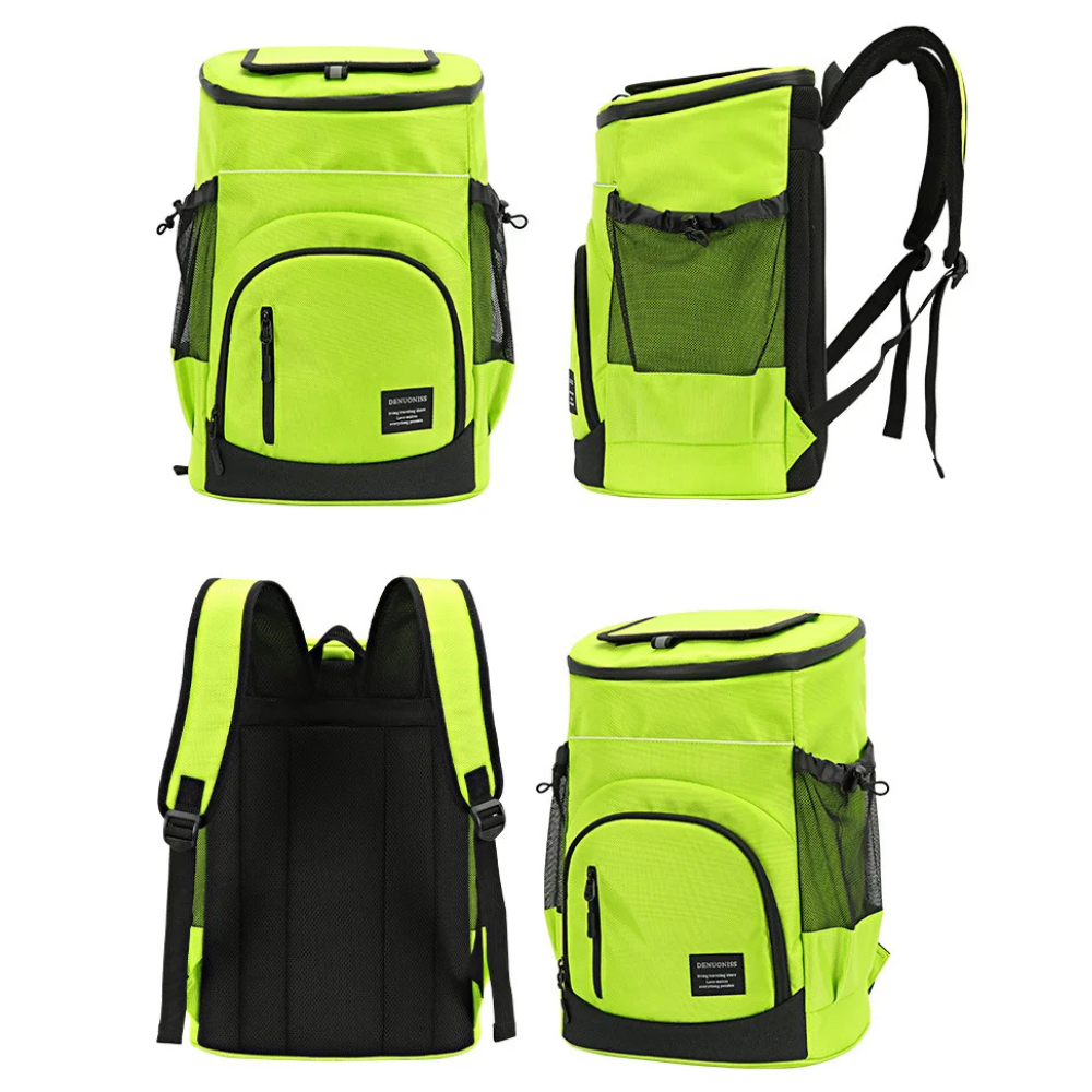 33 L Insulated Cooler Backpack Soft 36 Can Capacity