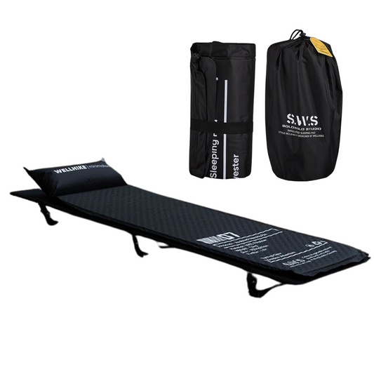 WELLHIKE Self-Inflating Sleeping Pad – Premium Comfort for Camping & Trekking