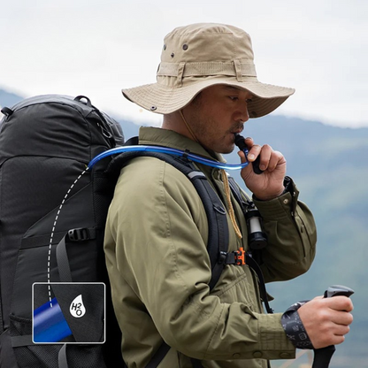70 L Hiking Backpack with Rain Cover Large Capacity