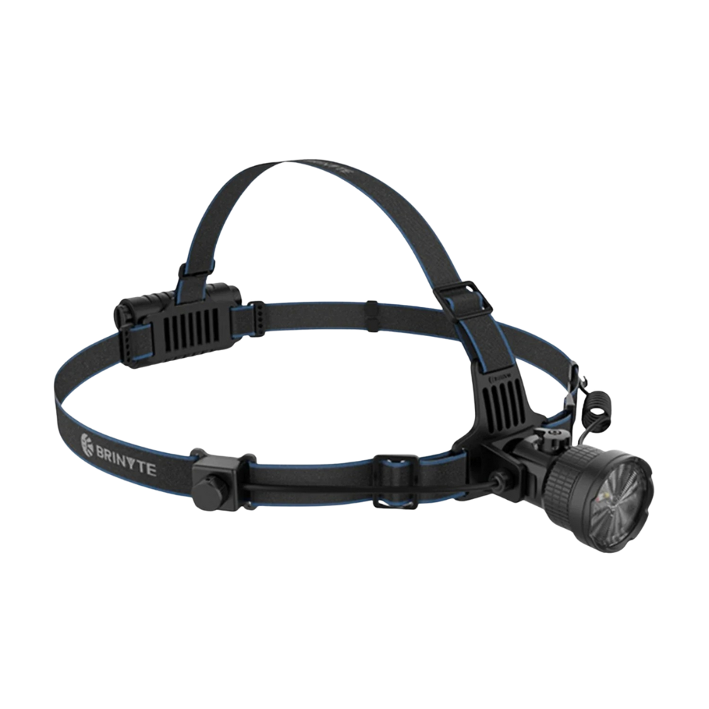Rechargeable LED Headlamp Zoomable White Red Green Light for Camping