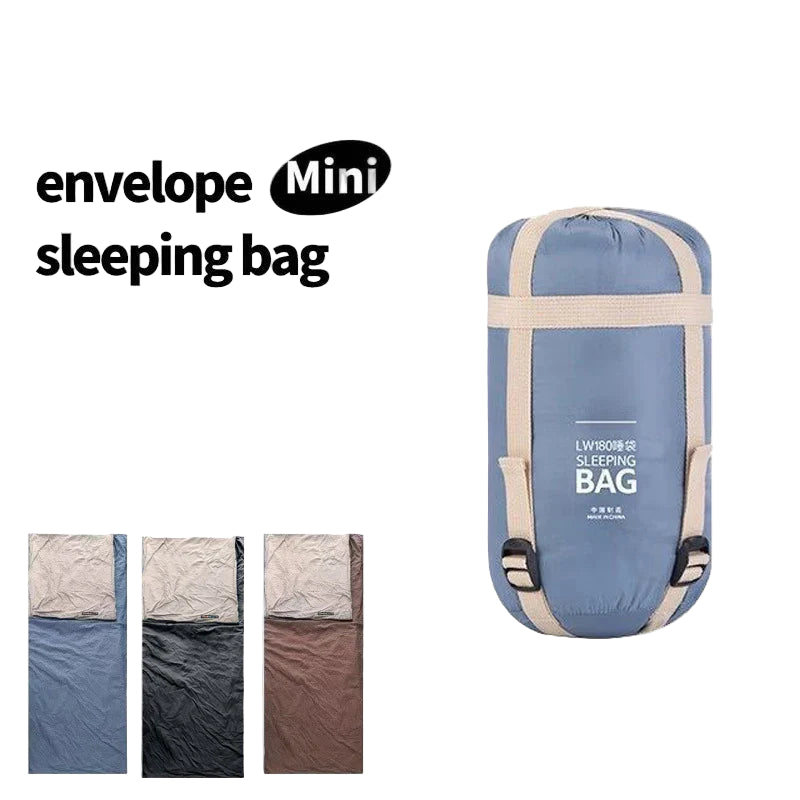 Ultralight Adult Sleeping Bag Compact Waterproof Washable Down Cotton