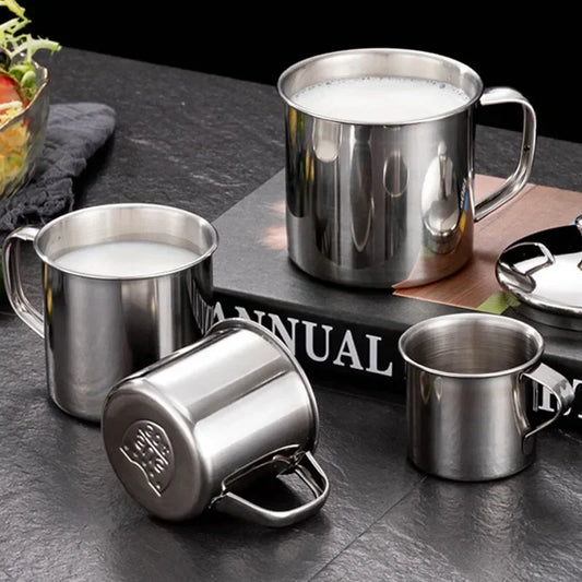 Stainless Steel Camping Mug Portable Travel Tumbler