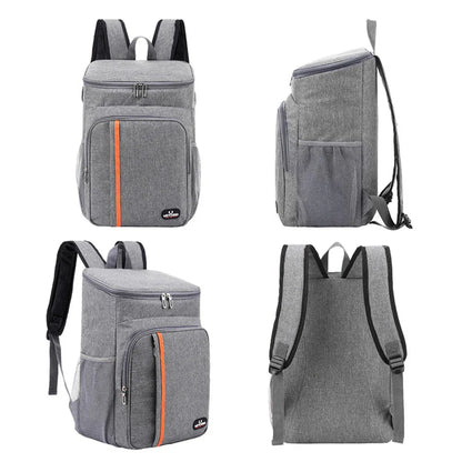 18 L Insulated Lunch Bag Portable Waterproof Cooler for Camping