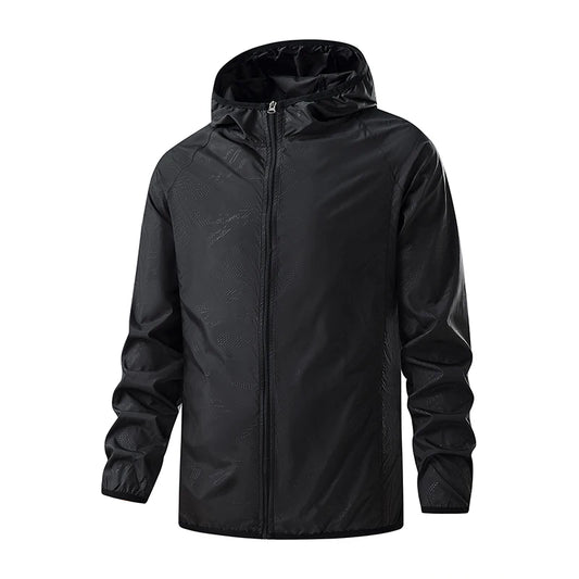 Waterproof Hiking Jacket – Unisex Windbreaker & Packable Raincoat