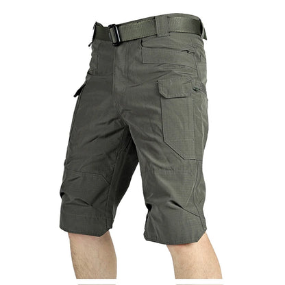 Men’s Tactical Cargo Shorts Quick Dry Water-Resistant Outdoor Hiking Trekking