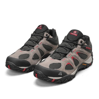 Men’s Outdoor Hiking Shoes – Non-Slip, Breathable & Splashproof