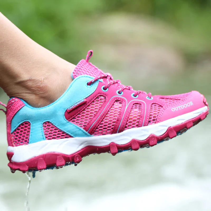 Unisex Hiking Trekking Shoes Thick Sole Spring Summer