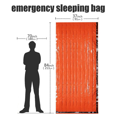 Emergency Survival Sleeping Bag – Waterproof Mylar Thermal Sack