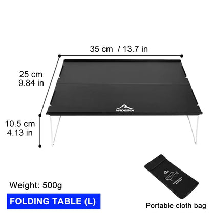 Ultralight Folding Camping Table Portable Desk