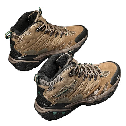 Men’s Leather Hiking Boots Ankle Height for Trekking