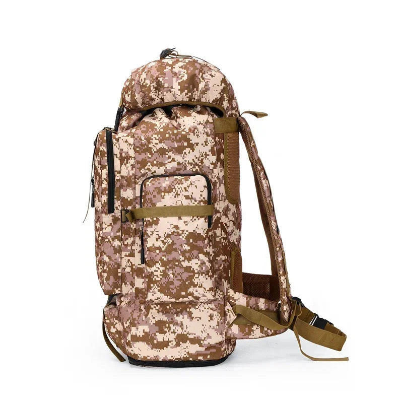 100 L Mountaineering Backpack Tactical Large Capacity for Hiking