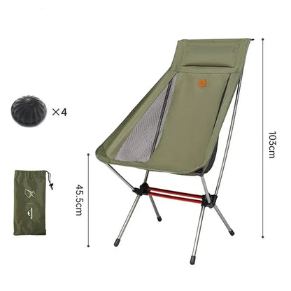 Compact and Portable Folding Camping Chair Seat
