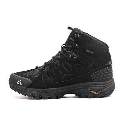 Men’s High Top Suede Hiking Boots Lace Up Non Slip for Winter