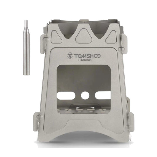 Wood Stove – Folding, Ultralight & Eco-Friendly Titanium Stove