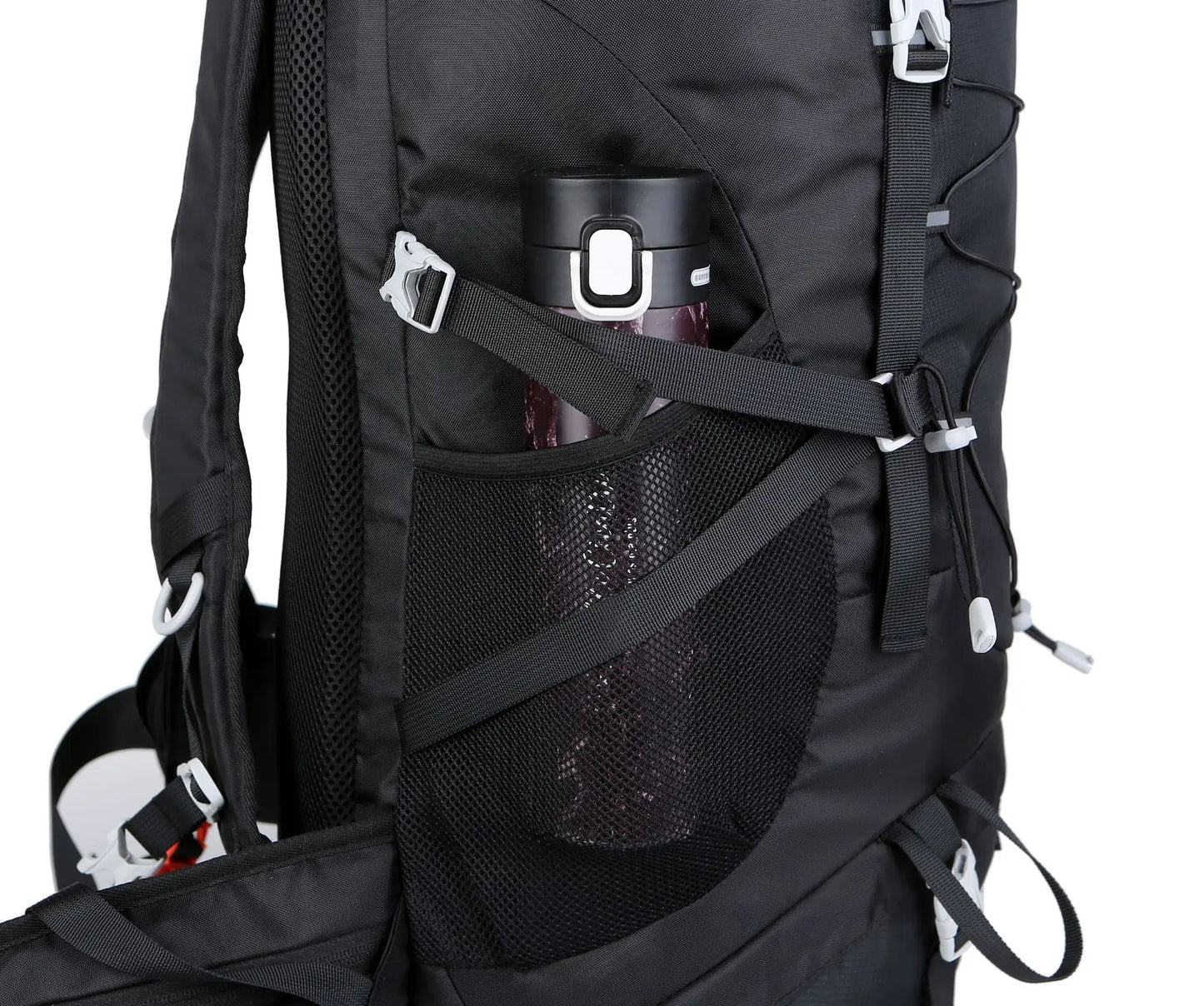 50 L Nylon Hiking Travel Backpack Large Capacity