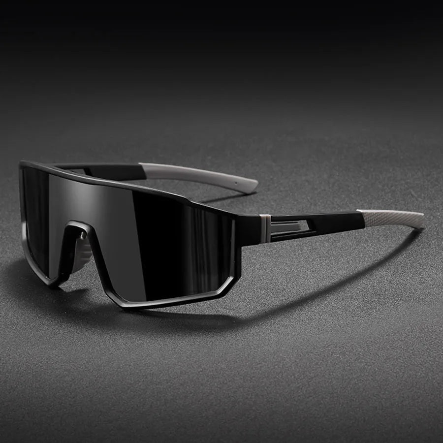 Unisex Oversized Hiking Sunglasses Windproof Color-Coated