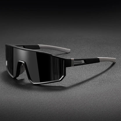 Unisex Oversized Hiking Sunglasses Windproof Color-Coated