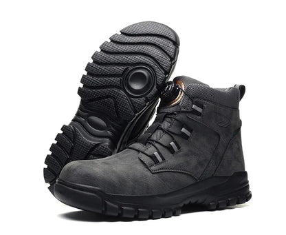 Men’s Steel Toe Waterproof Work Boots Puncture Resistant