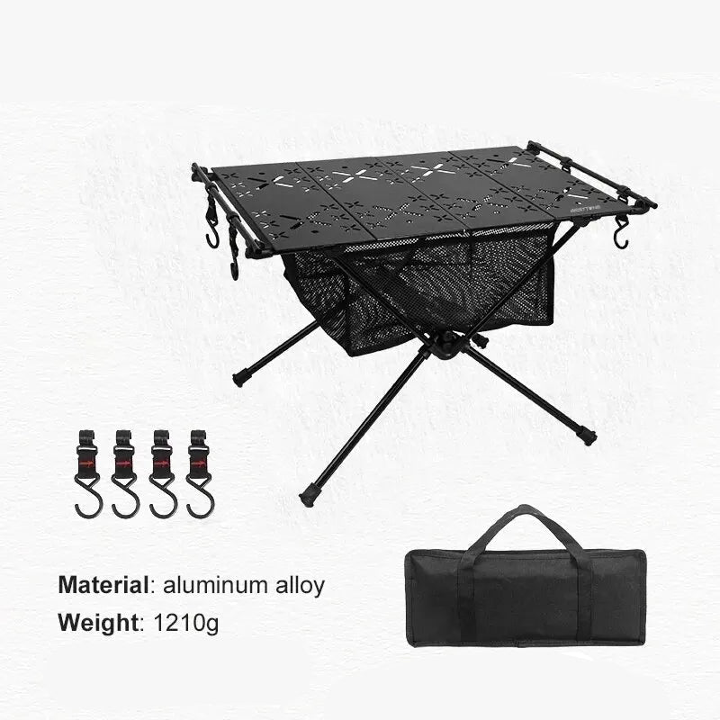 Folding Camping Table Portable Aluminium Alloy Lightweight