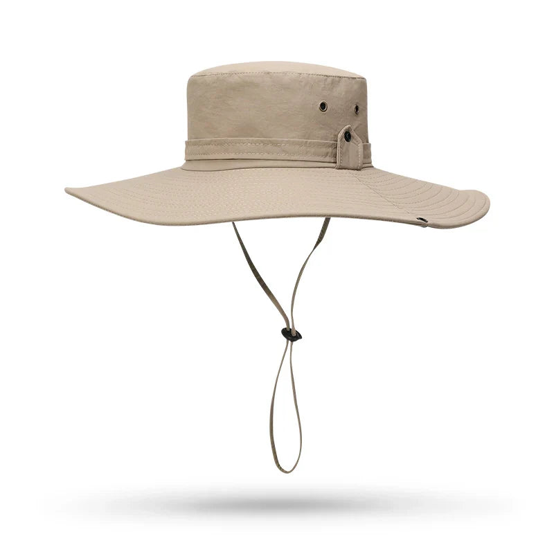 Unisex Adjustable Breathable Foldable Sun Hat for Hiking