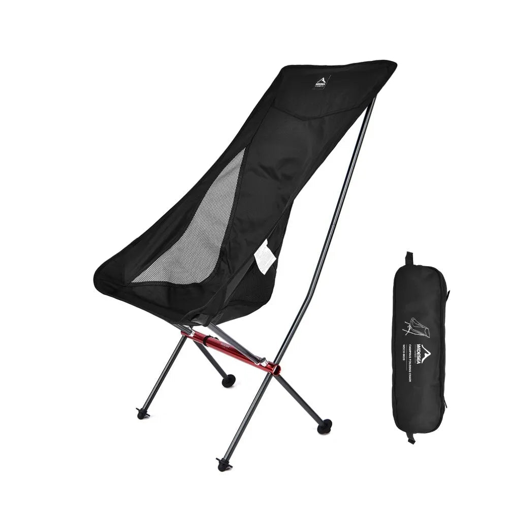 Folding Camping Chaise Lounge Portable Recliner Chair