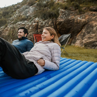 9 cm Inflatable Camping Air Mattress Portable with Pump