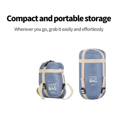 Ultralight Adult Sleeping Bag Compact Waterproof Washable Down Cotton