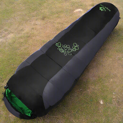Winter Cotton Sleeping Bag Mummy Style Waterproof 3 Season with Double Splicing Option