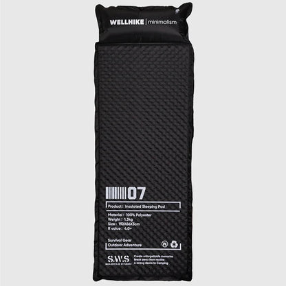 Automatic Inflatable Sleeping Pad Camping Mattress Folding