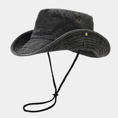 Unisex Cotton Bucket Hat Four Seasons Sun Cap