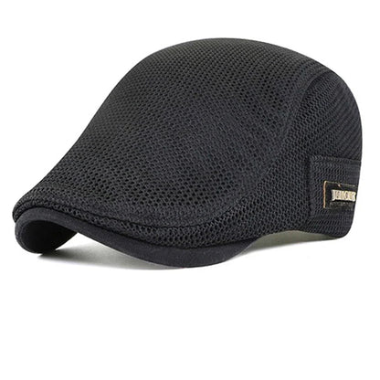 Men’s Breathable Trucker Cap for Outdoor Adventures
