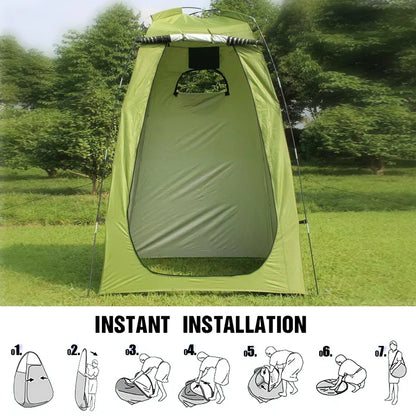 Portable Privacy Shower Tent Waterproof Changing Room for Camping