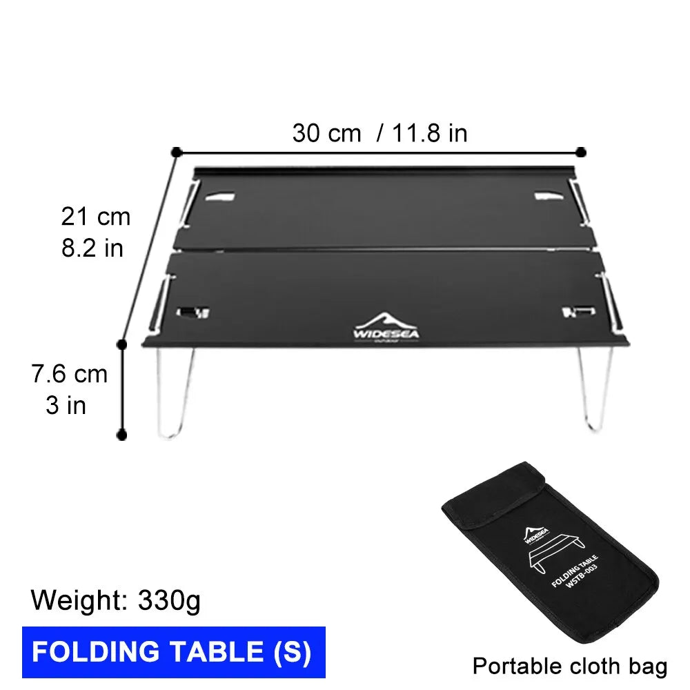 Ultralight Folding Camping Table Portable Desk