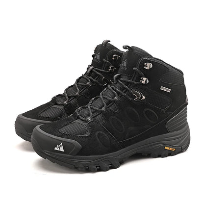 Men’s High-Top Hiking Boots – Waterproof, Non-Slip & All-Terrain
