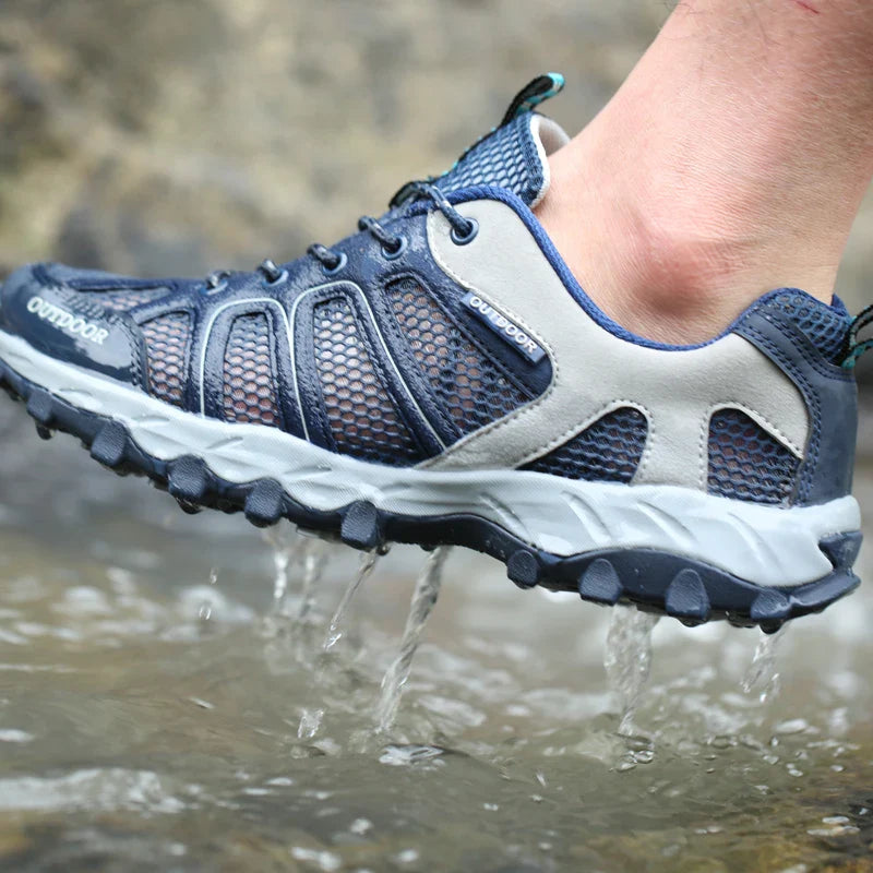 Unisex Hiking Trekking Shoes Thick Sole Spring Summer
