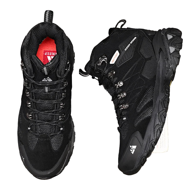 Men’s Leather Hiking Boots Ankle Height for Trekking