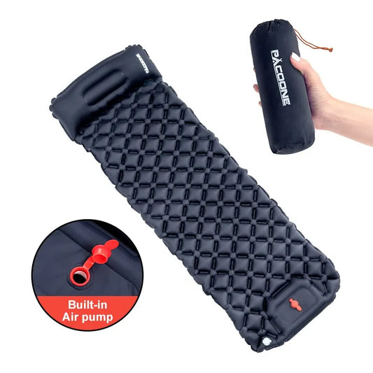 Camping Inflatable Mattress with Built-In Pump – AirSleep