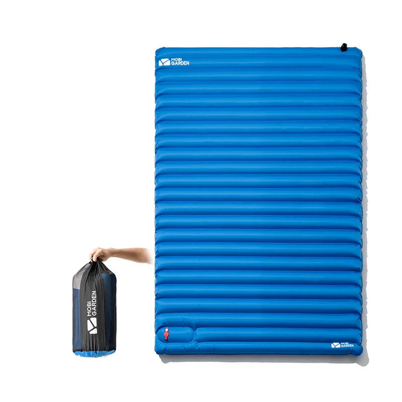 9 cm Inflatable Camping Air Mattress Portable with Pump