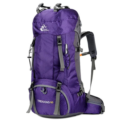 60 L Hiking Backpack Large Capacity for Trekking and Camping