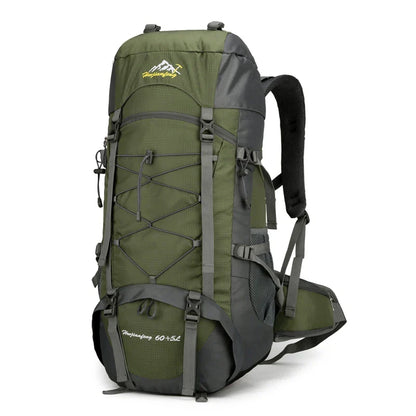 Large Capacity Hiking Backpack with Shoe Pocket for Travel