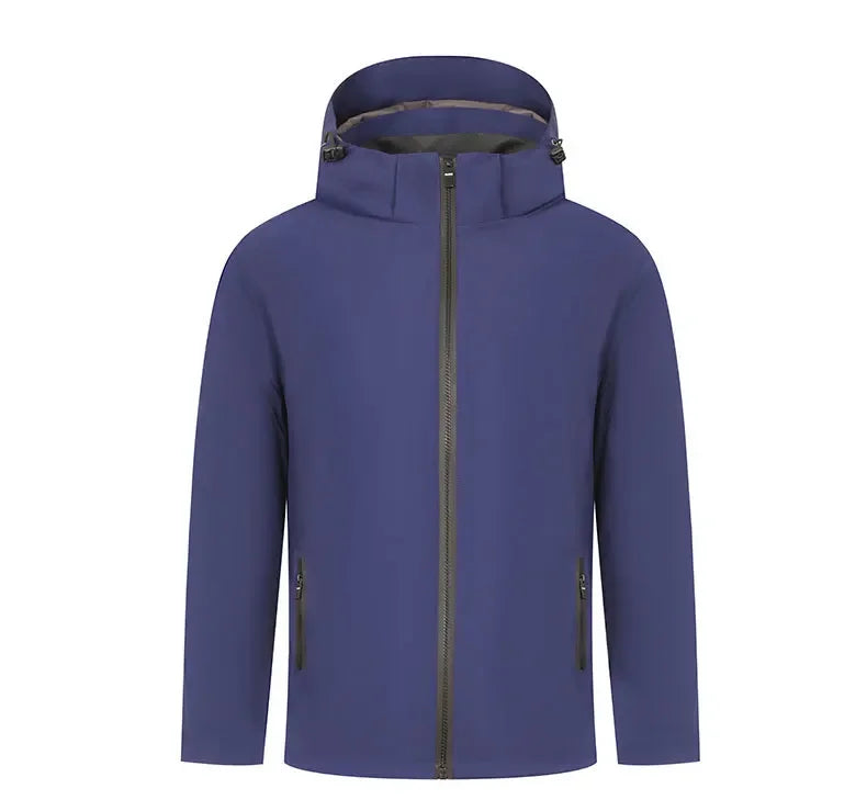 Waterproof Windproof Hooded Hiking Jacket Winter
