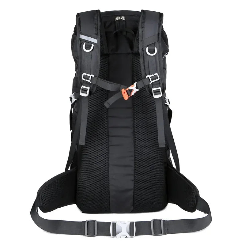 50 L Nylon Hiking Travel Backpack Large Capacity