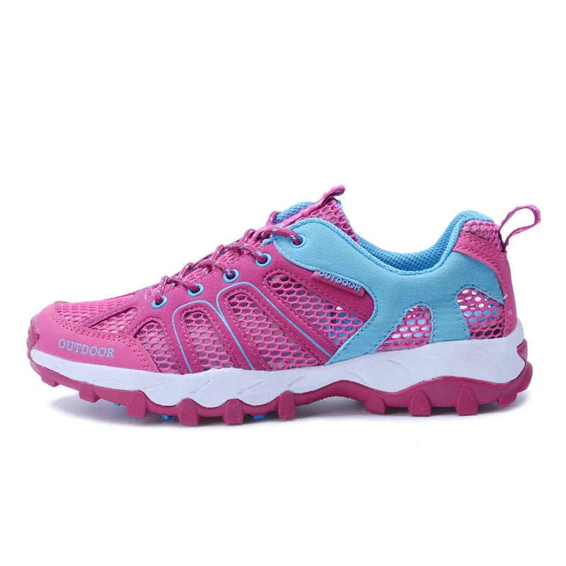 Unisex Hiking Trekking Shoes Thick Sole Spring Summer