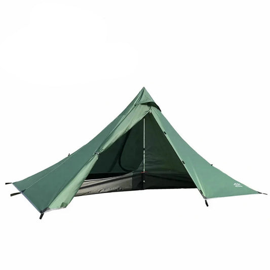 Ultralight Solo Shelter – Pole-Less Pyramid Tent