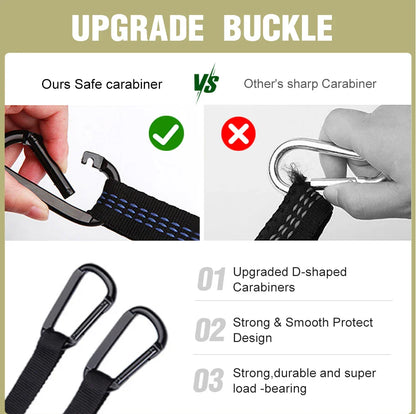 3 in 1 Camping Hammock with Mosquito Net Quick Opening Nylon