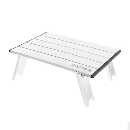 Ultralight Roll Up Folding Camping Table Portable Aluminium Alloy